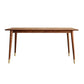 Luxury Pine Wood Table for Restaurant Rectangle Dining Table in Brown with 4 Legs Clearhalo 'Dining Tables & Seating' 'Dining Tables' 'dining_table' 'furn' 'furn_dining_table' 'Furniture' 'furniture_dining_table' 'Kitchen & Dining Furniture' 'kitchen' 'kitchen_dining_table' 1200x1200_20835bde-4265-4815-a9bf-270377fe22ee