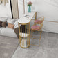 1/3 Pieces Oval Bar Stool and Table Set Glam Table and Stool Set Clearhalo 'Bar Furniture' 'furn' 'furn_home_bar_bar_sets' 'Furniture' 'Home Bars & Bar Sets' 'home_bar_bar_sets' 'Kitchen & Dining Furniture' 1200x1200_2084dc0e-a3e5-4527-905d-0480cfa1824e