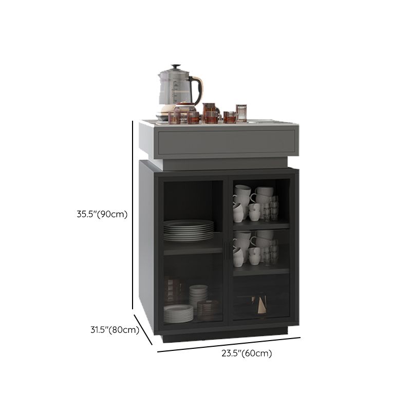 Mobili moderni in pietra da cucina 5 pezzi mobili da pranzo multi -scopo