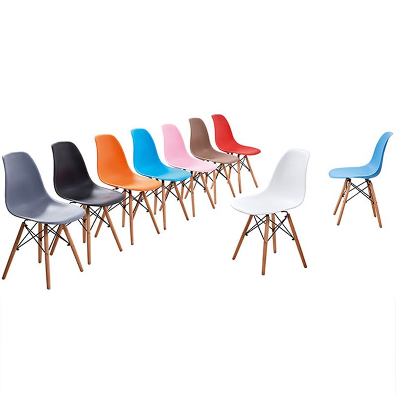 Glam Style Wooden Side Chair Matte Finish Dining Chair for Dinning Room Clearhalo ' kitchen&dining_furn' 'Dining Chairs' 'Dining Tables & Seating' 'dining_chair' 'Furniture' 'furniture_dining_chair' 'Kitchen & Dining Furniture' 'kitchen' 1200x1200_20894501-e93d-4e59-acd3-ba1844510882