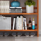 Bamboo Contemporary Bookshelf Etagere Shelf Bookcase with Shelves Clearhalo 'Bookcases' 'furn' 'furn_bookcases' 'Furniture' 'Office Furniture' 1200x1200_20902e41-303b-4504-a2cb-160a461504f7