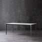 Stone Top Dining Table Contemporary Dining Table with 4 Black Legs Clearhalo 'Dining Tables & Seating' 'Dining Tables' 'dining_table' 'furn' 'furn_dining_table' 'Furniture' 'furniture_dining_table' 'Kitchen & Dining Furniture' 'kitchen' 'kitchen_dining_table' 1200x1200_2092a6f5-d185-44b4-88de-d3479bdbdb0f