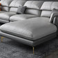 Scandinavian L-Shape Faux Leather Sectional with Storage for Apartment Clearhalo 'furn' 'furn_sectionals' 'Furniture' 'furniture_sectionals' 'kitchen' 'kitchen_sectionals' 'Living Room Furniture' 'Sectionals' 1200x1200_2093e9b4-9b7a-480b-b327-8bf13f4c4c37
