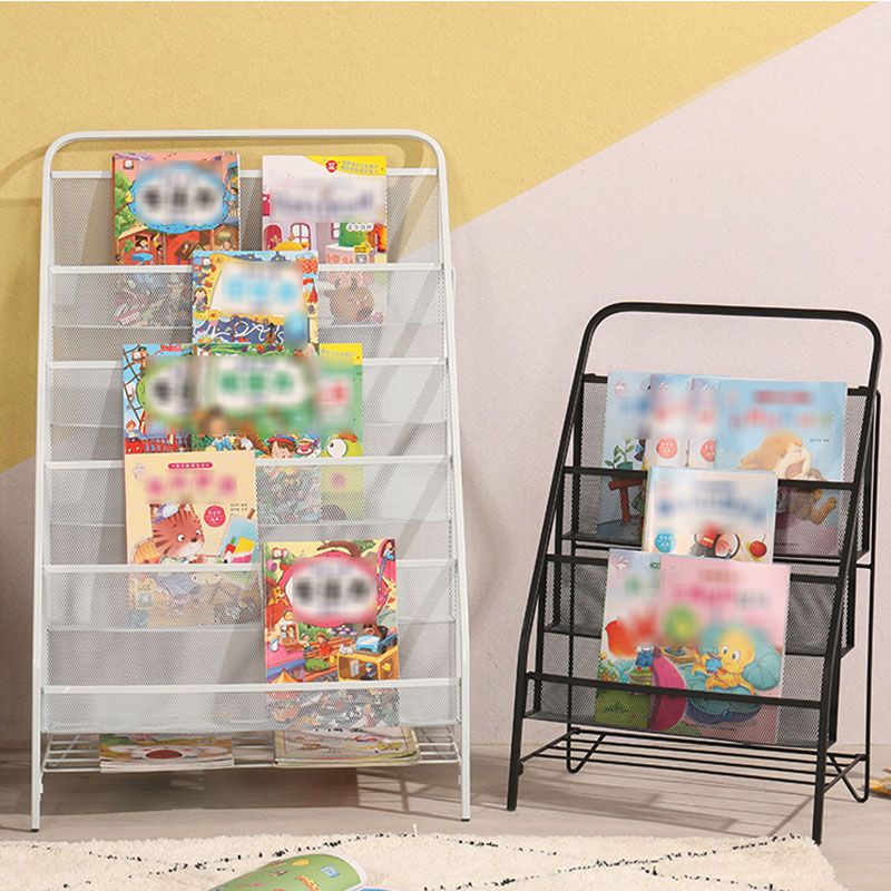 Industrial Metal Ladder Bookshelf Iron Vertical Bookshelf for Home Clearhalo 'Bookcases' 'furn' 'furn_bookcases' 'Furniture' 'furniture_bookcases' 'kitchen' 'kitchen_bookcases' 'Living Room Furniture' 'Office Furniture' 1200x1200_20955e8e-ee90-42c5-8f77-6711f89bd13e