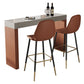 Contemporary Rectangle Bar Counter Table Sintered Stone Dining Table for Kitchen Clearhalo 'Bar Furniture' 'Bar Tables' 'bar_tables' 'furn' 'furn_bar_tables' 'Furniture' 'furniture_bar_tables' 'Kitchen & Dining Furniture' 1200x1200_20956359-3bda-49ac-b6ab-ba1639d4b946