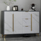 Sideboard Glam Sideboard in legno artificiale con porta per soggiorno