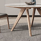 Round Dining Table Set 1/4/5 Pcs Solid Wood Frame Solid Wood Frame Clearhalo 'Dining Room Sets' 'Dining Tables & Seating' 'dining_room_set' 'furn' 'furn_dining_room_set' 'Furniture' 'Kitchen & Dining Furniture' 1200x1200_209a995c-e664-4b93-bc57-71a226c8eae2