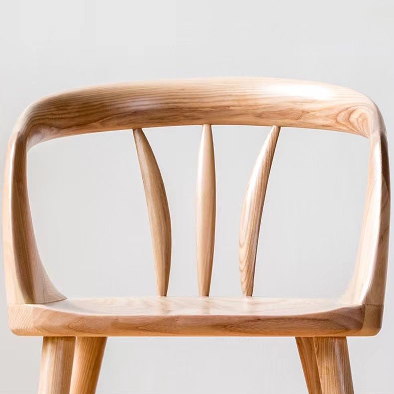 Contemporary Arm Dining Chair Dining Room Solid Wood Dining Chair Clearhalo 'Dining Chairs' 'Dining Tables & Seating' 'dining_chair' 'furn' 'furn_dining_chair' 'Furniture' 'Kitchen & Dining Furniture' 1200x1200_20a1b101-fd2d-40c4-862e-31fbfe4cd32e