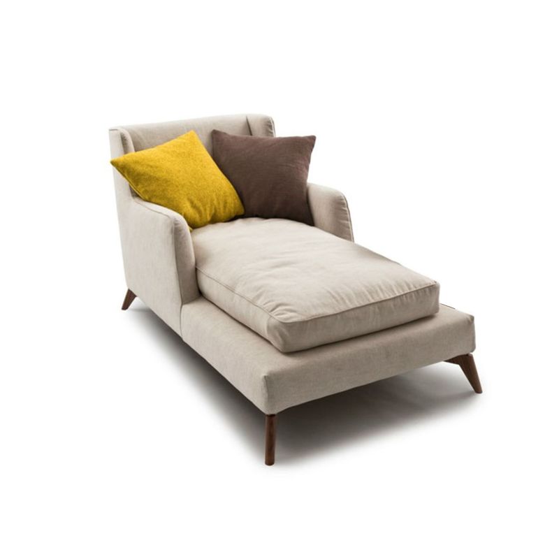 Upholstered Chaise Lounge Couch Micro-Fabric Chaise Lounge Chair Scandinavian Chaise Clearhalo 'Chairs & Seating' 'Chaise Lounge' 'chaise_lounge' 'furn' 'furn_chaise_lounge' 'Furniture' 'Living Room Furniture' 1200x1200_20a4fb09-3e46-4e33-a1c1-1b7b4491c620
