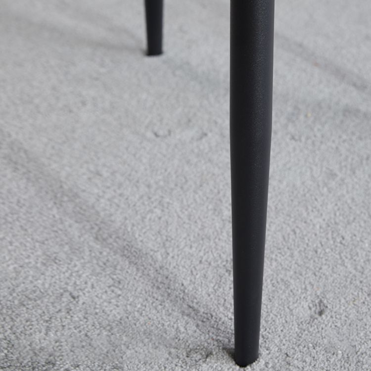 Metal Modern Indoor-Outdoor Chair Dining Room Armless Wingback Side Chair Clearhalo ' kitchen&dining_furn' 'Dining Chairs' 'Dining Tables & Seating' 'dining_chair' 'furn' 'furn_dining_chair' 'Furniture' 'furniture_dining_chair' 'Kitchen & Dining Furniture' 'kitchen' 1200x1200_20a61302-f295-4cad-a557-c41bb87c2db1