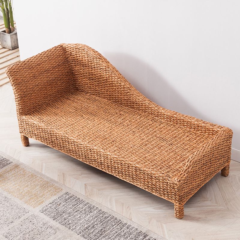 Farmhouse Style Chaise Lounge Chair Rattan Chair for Bedroom Clearhalo 'Chairs & Seating' 'Chaise Lounge' 'chaise_lounge' 'furn' 'furn_chaise_lounge' 'Furniture' 'Living Room Furniture' 1200x1200_20a8288a-c047-4fb7-b861-c15da9674293