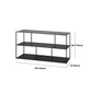 Contemporary Metal Shelf Bookcase Black Etagere Book Shelf for Study Room Clearhalo 'Bookcases' 'furn' 'furn_bookcases' 'Furniture' 'Office Furniture' 1200x1200_20ab89aa-d292-44f3-862a-ae704bdb9c24