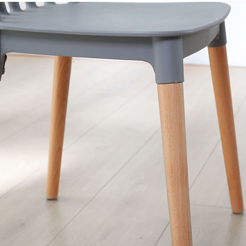 Nordic Style Wood Dining Chair Slat Back Stacking Side Chair for Home Use Clearhalo ' kitchen&dining_furn' 'Dining Chairs' 'Dining Tables & Seating' 'dining_chair' 'furn' 'furn_dining_chair' 'Furniture' 'furniture_dining_chair' 'Kitchen & Dining Furniture' 'kitchen' 1200x1200_20ac464a-f1b3-4529-a3b8-c2abd03ca27d