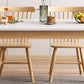 Rubberwood Solid Wood Dining Table Simplicity Dining Table with 4 Legs Clearhalo ' dining_table' 'Dining Tables & Seating' 'Dining Tables' 'Furniture' 'furniture_dining_table' 'Kitchen & Dining Furniture' 'kitchen&dining_furn' 'kitchen' 'kitchen_dining_table' 1200x1200_20adfc10-0c1f-4917-b2a8-b49c9a88704d