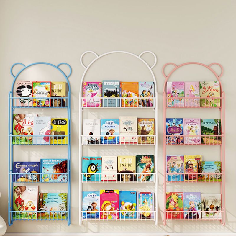 Modern Metal Floating Bookcase Closed Back Wall Mounted Book Shelf Clearhalo 'Bookcases' 'furn' 'furn_bookcases' 'Furniture' 'furniture_bookcases' 'kitchen' 'kitchen_bookcases' 'Living Room Furniture' 'Office Furniture' 1200x1200_20b05fbf-569b-4af8-a20e-e24d98fed887