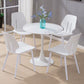 Contemporary Open Back Dining Side Chair Plastic Dining Armless Chairs for Home Use Clearhalo ' kitchen&dining_furn' 'Dining Chairs' 'Dining Tables & Seating' 'dining_chair' 'furn' 'furn_dining_chair' 'Furniture' 'furniture_dining_chair' 'Kitchen & Dining Furniture' 'kitchen' 1200x1200_20b142b1-9e6b-4efa-93a4-e54f5d4ad012