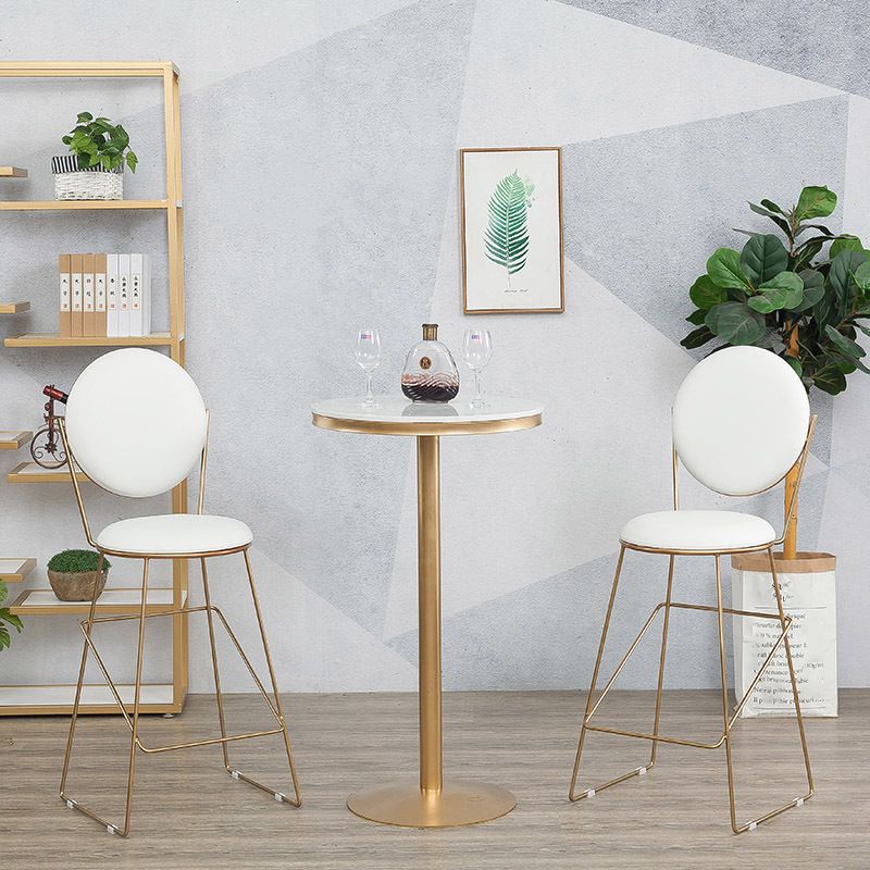Ensemble de comptoir fixe industriel, ensemble de Table de Bar en Faux marbre, 1/2/3 pièces, pour usage domestique