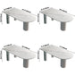 Metal Contemporary Free Form Table White Sintered Stone Table for Dining Room Clearhalo ' dining_table' 'Dining Tables & Seating' 'Dining Tables' 'furn' 'furn_dining_table' 'Furniture' 'furniture_dining_table' 'Kitchen & Dining Furniture' 'kitchen&dining_furn' 'kitchen' 'kitchen_dining_table' 1200x1200_20b3994b-2eca-419e-b1e5-e1d7289e2c71