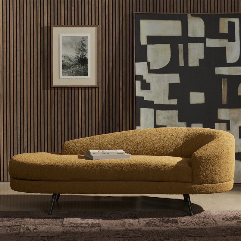 70.9" L Contemporary Recessed Arm Chaise Lounge with Cushion Clearhalo 'Chairs & Seating' 'Chaise Lounge' 'chaise_lounge' 'furn' 'furn_chaise_lounge' 'Furniture' 'Living Room Furniture' 1200x1200_20b3a0a5-8687-447a-bbcc-50d7f868b75d