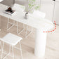 Modern Style 1/2/5 Pieces Sintered Stone Pub Table Set Fixed Table Counter Table Clearhalo 'Bar Furniture' 'furn' 'furn_home_bar_bar_sets' 'Furniture' 'Home Bars & Bar Sets' 'home_bar_bar_sets' 'Kitchen & Dining Furniture' 1200x1200_20b8a4ac-6de6-471a-bb9c-1044ec7baa71