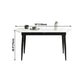 Sintered Stone Top Extendable Round Table for Restaurant Modern Dining Table in White with 4 Legs Clearhalo ' dining_table' 'Dining Tables & Seating' 'Dining Tables' 'furn' 'furn_dining_table' 'Furniture' 'furniture_dining_table' 'Kitchen & Dining Furniture' 'kitchen&dining_furn' 'kitchen' 'kitchen_dining_table' 1200x1200_20ba7ab9-5b5b-4695-8683-465c699d9f1f