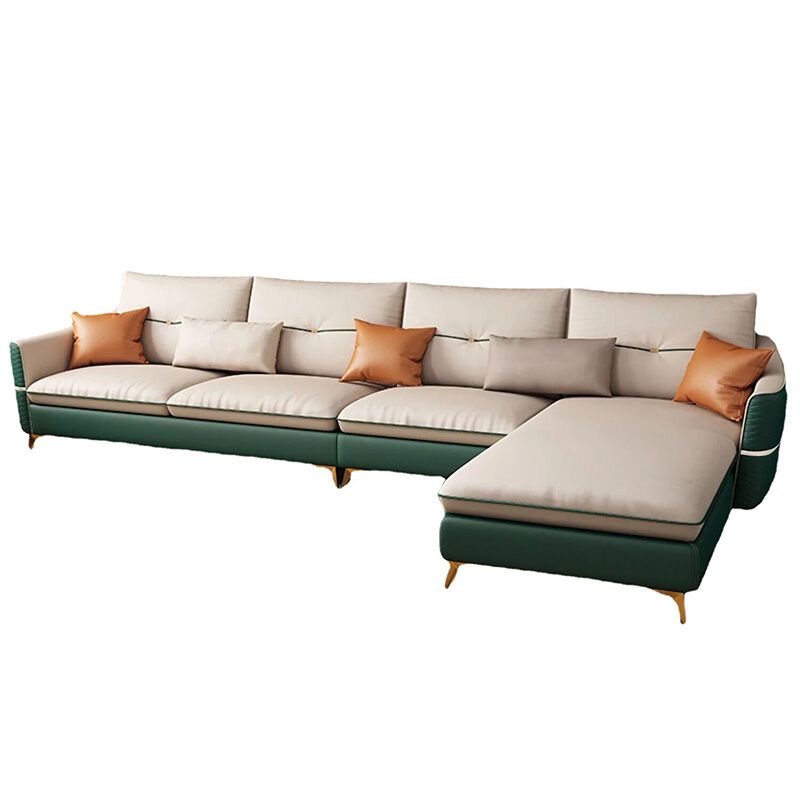 Faux en cuir en cuir, résistant aux taches, 66,9 "W pour le salon