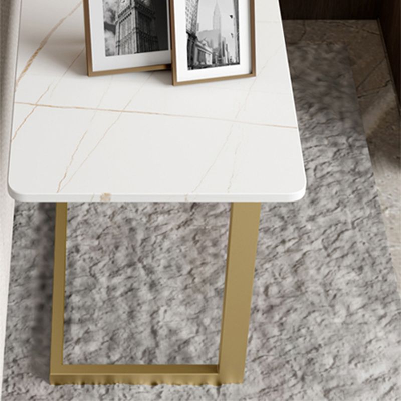 Retangular Side Table 55" Tall Iron C Side End Table in White/Black/Grey Clearhalo 'Coffee & Accent Tables' 'End & Side Tables' 'end_side_table' 'end_side_tables' 'furn' 'furn_end_side_tables' 'Furniture' 'furniture_end_side_table' 'Living Room Furniture' 1200x1200_20c0a669-a212-40bc-9637-b07b8017de82