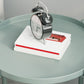 Nordic Round Metal Storage End Table 16.54" x 16.54" x 20.47" Sofa Side Table Clearhalo 'Coffee & Accent Tables' 'End & Side Tables' 'end_side_table' 'Furniture' 'furniture_end_side_table' 'Living Room Furniture' 1200x1200_20c0d3d3-deac-4eb5-b226-88e7d59b585b