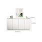 Stello contemporaneo di cabinediettiere bianco 34.6 ".