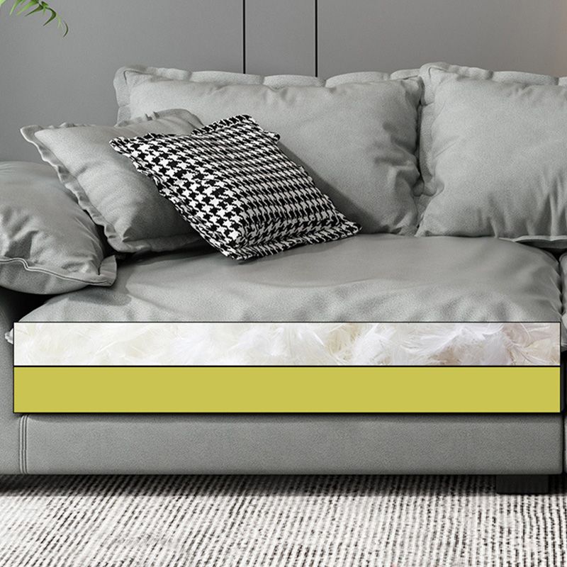 Stain Resistant Sofa Couch Square Arm Sofa Set with Pillows in Grey Clearhalo 'furn' 'furn_sofas' 'Furniture' 'Living Room Furniture' 'Sofa' 'sofas' 1200x1200_20c3f684-043f-43c5-83a2-8f1800a088a8