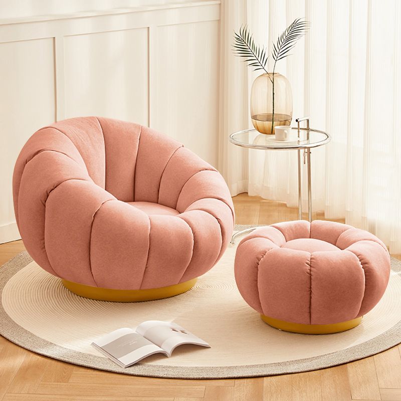 Lazy Sofa Lamb Cashmere Tatami Single Balcony Household Net Red Leisure Chair Pumpkin Sofa Clearhalo 'Accent Chairs' 'accent_chairs' 'Chairs & Seating' 'furn' 'furn_accent_chairs' 'Furniture' 'Living Room Furniture' 1200x1200_20c68405-ad83-4297-8f06-357b86ee4570