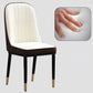 Scandinavian Style Upholstered Chair Wingback Parsons Chair for Home Use Clearhalo ' kitchen&dining_furn' 'Dining Chairs' 'Dining Tables & Seating' 'dining_chair' 'Furniture' 'furniture_dining_chair' 'Kitchen & Dining Furniture' 'kitchen' 1200x1200_20cb6e6d-d009-4472-8eb7-d6118d22eaec