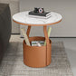 19.7" Storage Round Side Table Metal Drum Sofa Side Accent Table Clearhalo 'Coffee & Accent Tables' 'End & Side Tables' 'end_side_tables' 'furn' 'furn_end_side_tables' 'Furniture' 'Living Room Furniture' 1200x1200_20d23b50-f74c-40eb-bc26-b8a48b8182a0