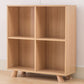 Engineered Wood Shelf Bookcase Contemporary Bookshelf for Study Room