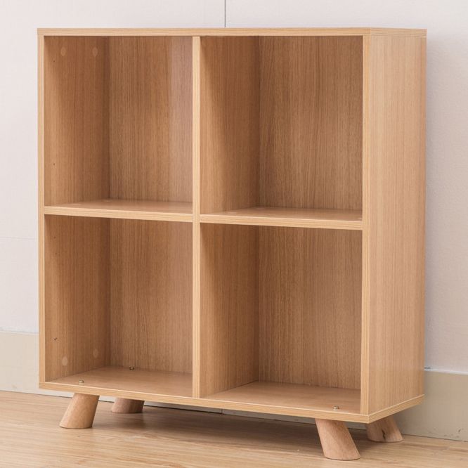 Engineered Wood Shelf Bookcase Contemporary Bookshelf for Study Room