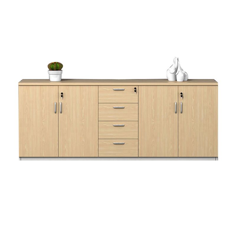 Contemporary File Cabinets Solid Wood Frame Key Lock Horizontal File Cabinet Office Clearhalo 'Filing Cabinets' 'filling_cabinets' 'furn' 'furn_filling_cabinets' 'Furniture' 'Office Furniture' 1200x1200_20d35331-7dc6-4d79-9534-ad42af7278d3