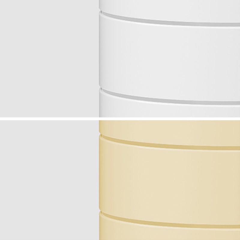 Modern acryl nachtkastje multi-level opslag accenttafel nachtkastje voor woonkamer