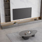 Stone Media Console Contemporary Gray TV Stand Console with Drawers Clearhalo 'furn' 'furn_tv_stands_entertainment_centers' 'Furniture' 'Living Room Furniture' 'TV Stands & Entertainment Centers' 'TV Stands & Media Storage Furniture' 'tv_stands_entertainment_centers' 1200x1200_20d700df-a2a8-4c7d-a183-dc563b2dcd84