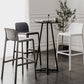 Contemporary Wood Top Round Bar Dining Table with Metal Base Clearhalo 'Bar Furniture' 'Bar Tables' 'bar_tables' 'furn' 'furn_bar_tables' 'Furniture' 'Kitchen & Dining Furniture' 1200x1200_20d849bc-518c-49f9-8252-80b51635e32c