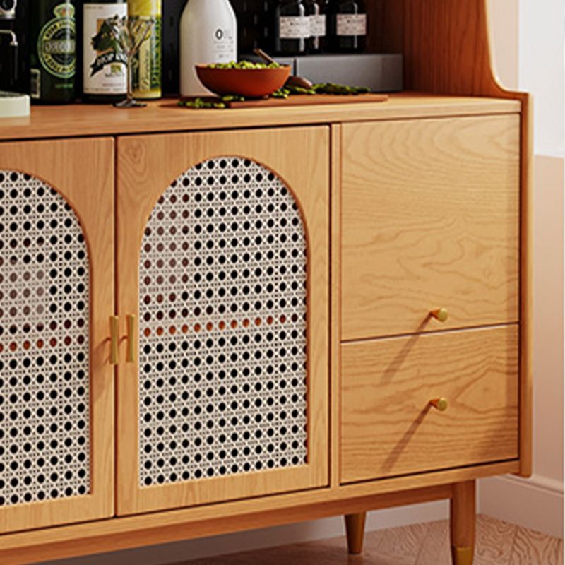 69 "H Herme de salle à manger du buffet moderne en bois massif en 2 couleurs