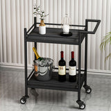 29.53" High Rolling Contemporary Prep Table Stone Prep Table