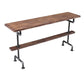 Solid Wood Counter Height Table Rectangle Bar Height Pub Table Clearhalo 'Bar Furniture' 'Bar Tables' 'bar_tables' 'furn' 'furn_bar_tables' 'Furniture' 'Kitchen & Dining Furniture' 1200x1200_20e16bdd-a470-43f7-9e39-f4b92ad63ff2