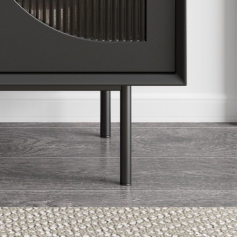 Servidor moderno de comedor Puertas de madera de madera servidor buffet con puertas para sala de estar