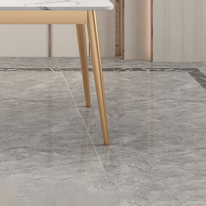 Traditionele luxe rechthoekige eetcollectie 4-voet thuismeubilair