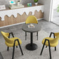 Modern Metal Arm Chair Open Back Dining Side Chair with Upholstered(Set of 4) Clearhalo 'Dining Chairs' 'Dining Tables & Seating' 'dining_chair' 'furn' 'furn_dining_chair' 'Furniture' 'furniture_dining_chair' 'Kitchen & Dining Furniture' 1200x1200_20f3091a-9bb7-4fa4-bd31-cdca97d7ed00