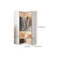 White Colour Wardrobe Armoire Contemporary Style Wooden Wardrobe Closet for Bedroom Clearhalo 'Armoires & Wardrobes' 'armoires_wardrobes' 'Bedroom Furniture' 'furn' 'furn_armoires_wardrobes' 'Furniture' 1200x1200_20f751d4-6602-4d84-86c3-85c8dc04a8eb