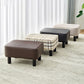 Contemporary Ottoman Faux Leather Upholstered Rectangle Ottoman Clearhalo 'furn' 'furn_ottomans_poufs' 'Furniture' 'Living Room Furniture' 'Ottomans & Poufs' 'ottomans_poufs' 1200x1200_20fe66f2-9c3b-4658-a4ed-fdb5157c67e3