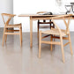 Modern Wood Dining Room Chair Armless Fork Bone Dining Chairs for Home Use Clearhalo ' kitchen&dining_furn' 'Dining Chairs' 'Dining Tables & Seating' 'dining_chair' 'furn' 'furn_dining_chair' 'Furniture' 'furniture_dining_chair' 'Kitchen & Dining Furniture' 'kitchen' 1200x1200_20ffbd99-811f-4e87-a34a-b06b44a4b463