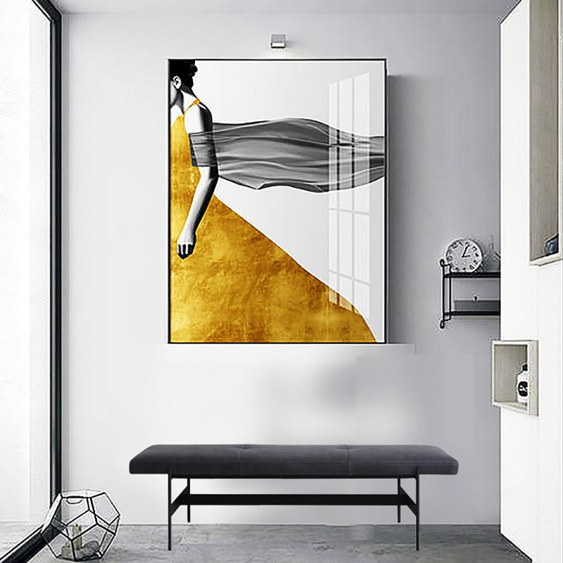 13.78" Wide Modern Bench Upholstered Entryway Bench with Cushioned Clearhalo 'Benches' 'Chairs & Seating' 'furn' 'furn_benches' 'Furniture' 'Living Room Furniture' 1200x1200_210c03d4-7172-43bc-9dba-198b37ae6157