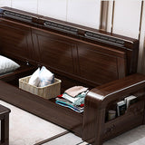 37"H Contemporary Sectional Sofa Storage Fabric Sectional with Bostol Pillows